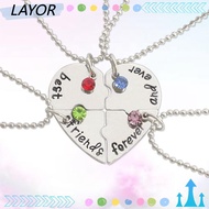 LAYORSG 4 Bff Fashion Love Necklace Nice Gift Womens Necklace