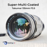 เลนส์มือหมุน Super Multicoated Takumar 135mm F3.5 Mount M42