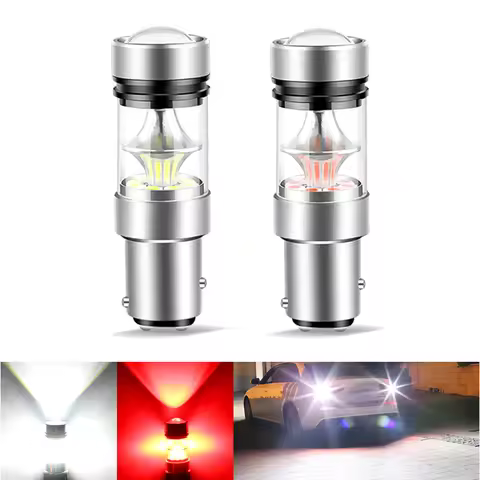 2 Pcs 1157 BAY15d P21/5W lamp CanBus Error Free bulbs LED STOP/TAIL Brake Lights For VOLVO C30 V60 X
