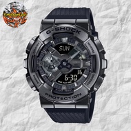 [ Official Warranty ] CASIO G-SHOCK GM-110BB-1A / GM110BB-1A Blackout Metal Men Watch