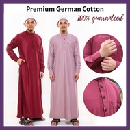 Jubah Lelaki Moden Plain Simple Cuff Raya 2023 High Quality Murah