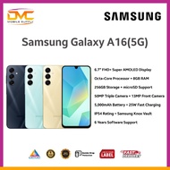 SAMSUNG GALAXY A16 5G 8*GB RAM + 256 GB Original Samsung Malaysia