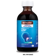 BETADINE Gargle &amp; Mouthwash 240ml / Sore Throat Spray 50ml/ Cold Defence Nasal Spray 20ml