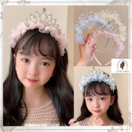CROWN CLIP HEADBAND - IMPORTED Premium children's jewel princess princess
