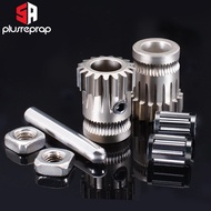 Dual Drive Gear Extruder Kit Cloned Btech use for Prusa i3 3D Printer Mini Bowden Extrusion Ender 3 
