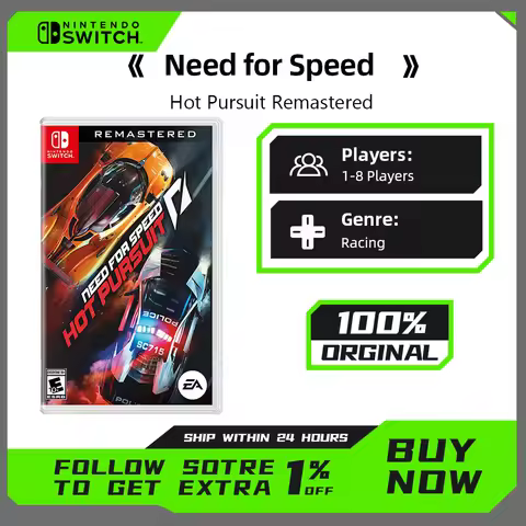 Need for Speed Hot Pursuit Remastered - Nintendo Switch Game Deals -100% Original Stander Edition Ga