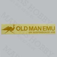 Old Man Emu 4x4 Suspension Gold Sticker