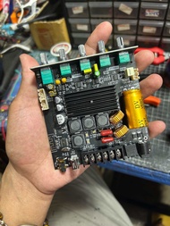 แอมป์ TB21HS modify 200w 2.1ch มีจุดต่อปรีไมค์ ซับแยก รองรับบลูทูธ USB Aux แรงขึ้น อึดขึ้น พร้อมโมcเ