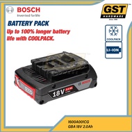 Bosch 18V 2.0AH Li-Ion Battery Pack Bosch Battery Bosch Battery Pack Bosch 18V Battery