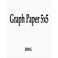 Graph Paper 5x5 - Paperback - English - 9781607969075
