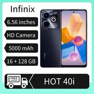 Infinix Hot 40i Smartphone 6.56 inch 5000mAh 16Ram +128Rom GB HD Camera Smartphone Free Shipping COD
