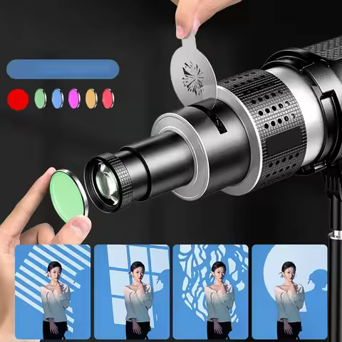 Shiyan Optical Focusing Projection Photography Spotlight For Aputure Godox Jinbei Bowens Mount LED L