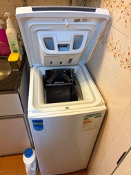 （包送貨）Whirlpool 惠而浦TDLR70112 滾筒上置式洗衣機 7公斤 1000轉 高水位 只用過一年 1級能源效益標籤