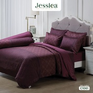 Jessica Cotton Silk Shine C1061 ชุดเครื่องนอน ผ้าปูที่นอน ผ้าห่มนวม เจสสิก้า พิมพ์ลายได้อย่างสวยงาม