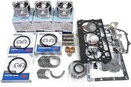 INPOST D902 Rebuild Kit Oversize 0.5mm Piston Ring Compatible With Kubota D902 D902-E2B D902-E3B D90