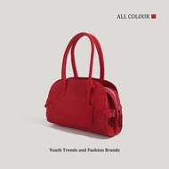 Cuvea Korres Red 2026 Korean Style High-value Exquisite Light Luxury Commuter ins Portable Small Bag