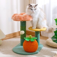 Wholesale Large Cat Holder Tree Scratcher All-In-Onewith Jumping Platform Pet Tree House Cat Tree Flowers Cat Toy