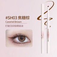 DEZONE Eyeliner Chất Dung Túi Đầu Phẳng Phong Cách Trang Điểm Thường Ngày Màu Đen Trắng Xanh Lục Bạc