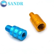 SANDR Net Head Adapter 10mm to 8mm Fishing Part Net Handle Adaptor Thread Adaptor M8/M10/M12 8mm to 