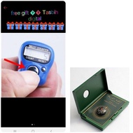 Kompas Petunjuk Arah Kiblat with free gift 🎁 Tasbih digital