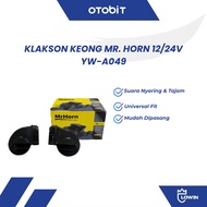 12V Car and Motorcycle Snail Horn/ 24V Car and Motorcycle Snail Horn MR Horn YW-A049 400Hz/ 500Hz 11