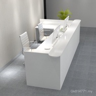 Cash Register Welcome Counter Bar Counter Beauty Salon Reception Counter Corner Paint Desk Company C