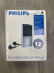 PHILIPS Portable radio AE6580 FM/MW analogue收音機