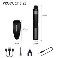 ♞,♘Wireless Microphone Single 2.4G Handheld Microphone With Lapel Rope Recording Mike For Vlogging