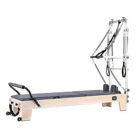 YTYIN ONEMAX Pilates Reformer with Half Trapeze - Popular Design for Professional Use