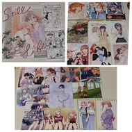 【全收400求收留】日文百合gl 同人/漫畫 明信片set 週次 Still Life 嘗試跟女性朋友結婚了 戀人不行 超能力高校 特典