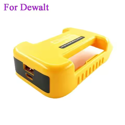 Tool Accessories Adapter For Dewalt 18V 20V Li-ion Battery Type-C USB Power Bank DCB200 DCB205 Charg