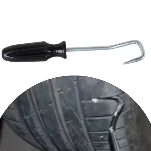 1pc 190mm Oil Pipe Removal Hook Automotive Tool Fuel Line Disconnect Hose Removal Tool Water Pipe Se