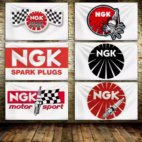 N-NGKS Game Mechanical Flags Custom Wall Hanging Background Art Banner for Bedroom Home Living Room 