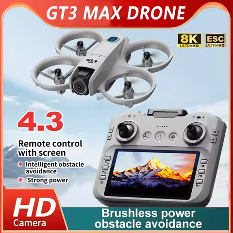 Hot Sale GT3 Drone 8K HD Screen Control Camera Dual GPS 5G WiFi Brushless Motors Foldable Quadcopter