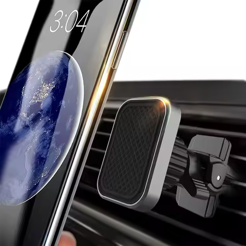 Multifunctional Universal Car Air Vent Magnetic Cell Phone Holder Can be Rotated 360 Degrees Built-I