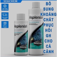 Seachem Replenish Mineral Supplement and GH Hardness Increase Solution for Aquariums