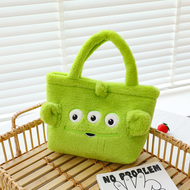 Gratis Ongkir - Tas Bulu Lucu Motif Karakter / Cute Fluffy Mini Tote Bag