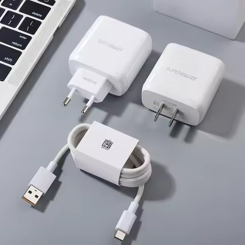 Original 65W Superdart Fast Charger EU/US Plug For Realme 12 11 10 9 X5 X7 X50 Pro Q5 GT2 GT Neo2T N
