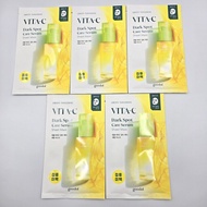 [GOODAL] Green Tangerine Vita-C Dark Spot Care Serum Sheet Mask 28g *1ea / 5ea