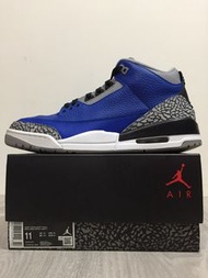Nike Jordan 3 藍水泥