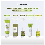 AZARINE Intense Acne Gentle Cleansing Foam Toner Serum Moisturizer Oil Free Acne Hydrating Spot