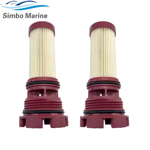 8M0122423 Fuel Filter 8M0020349 for 75-250 HP Mercury Verado Optimax DFI Outboard Motor 8M0060041 35