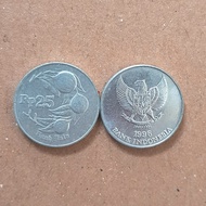 Koin Kuno - Koin Rupiah - Rp 25 tahun 1990-an