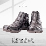 ORIGINAL Justin Otto Official Sepatu Boots Loafer Pria Casual FUL