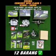 *COMBO Convert EX5 CLASS 1 53MM-56MM* 12 Barang ✅