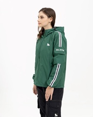 DELIRIUM Jaket Parasut Varsity Runner Zipp Pocket Hoodie