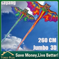 Layang Layang Naga Besar 3D Layangan Elang Naga Jumbo 3D ekor pnjng