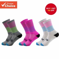 1 pair of breathable running, cycling, and mountaineering socks Running Socks Cycling Socks Sports S