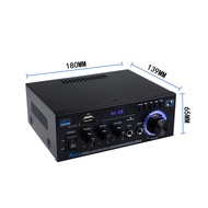 mingxiu AK45 12Volt Compact Size Audio Power Amplifier Portable Sound Speaker Amp for Car and Home