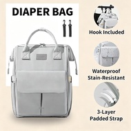 24L Diaper Bag Baby Care Stroller Bag Large Nappy Beg Organizer Backpack Mommy Bag Outdoor Travel Ba